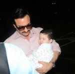 Saif Ali Khan & Kareena Kapoor Khan With Taimur Ali Khan Spotted At Airport 3